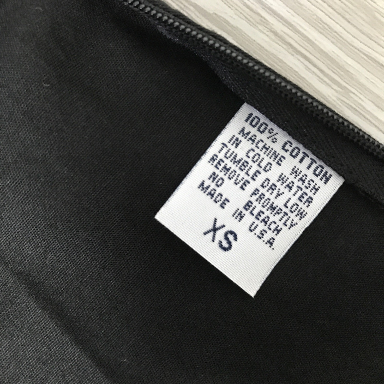 Structured Womens Tank Top Small Black Poplin Scooped Neck Side Zip NWt
