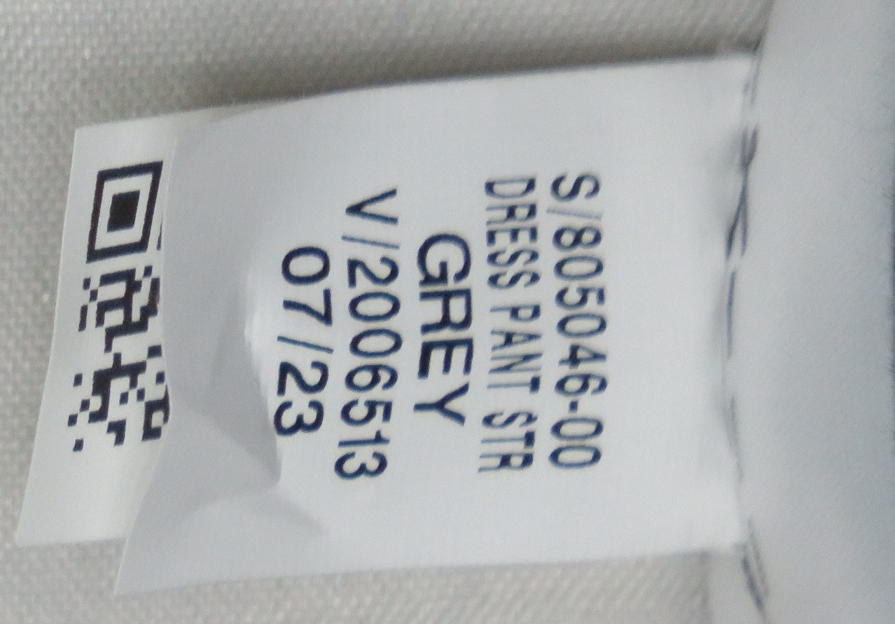 OLD NAVY 38×30 GRAY DRESS PANT STRAIGHT BUILT-IN FLEX STRETCH 07/23 NEW NWOT