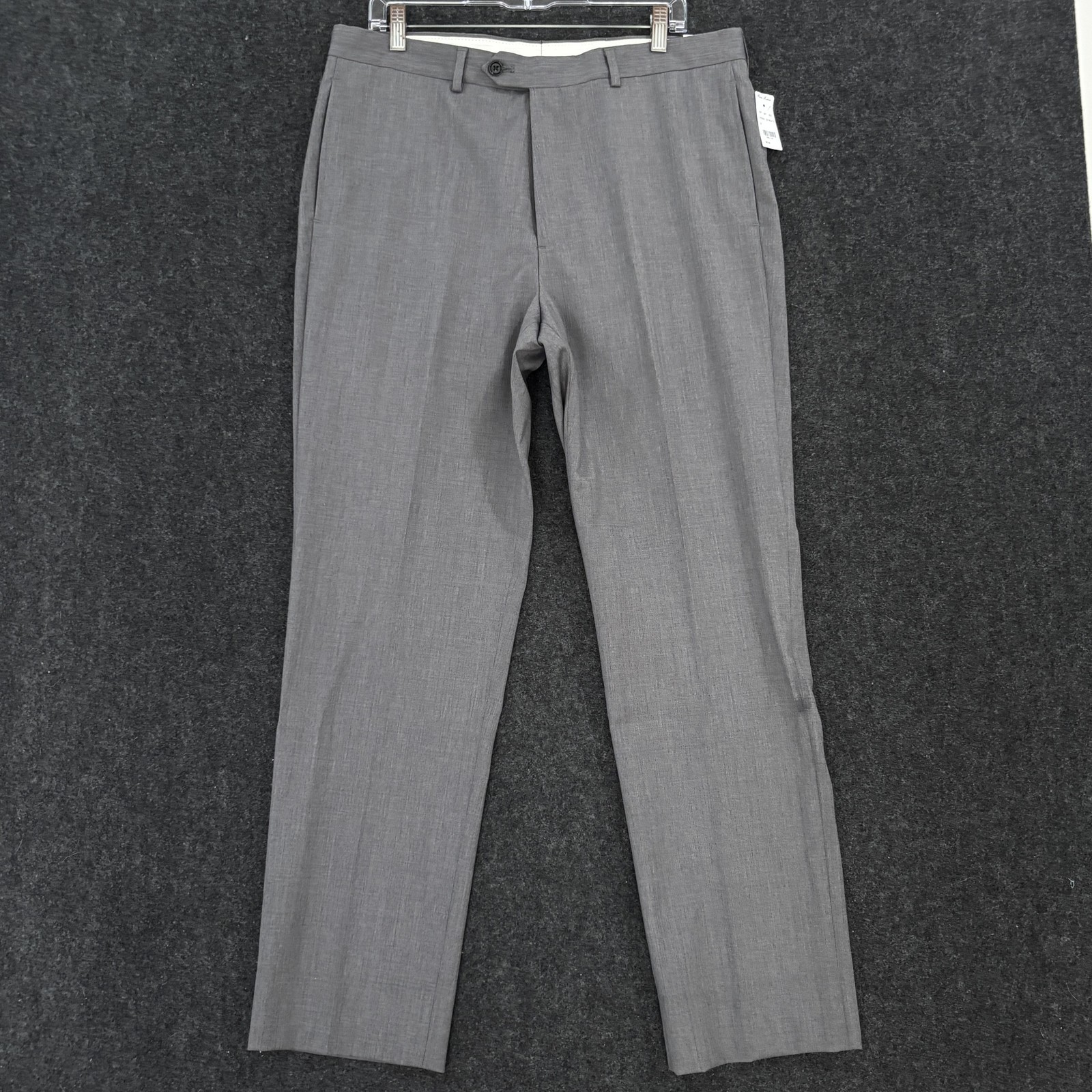 Brooks Brothers Madison Fit Pants Men’s 36×32 Gray Merino Wool Dress Slacks