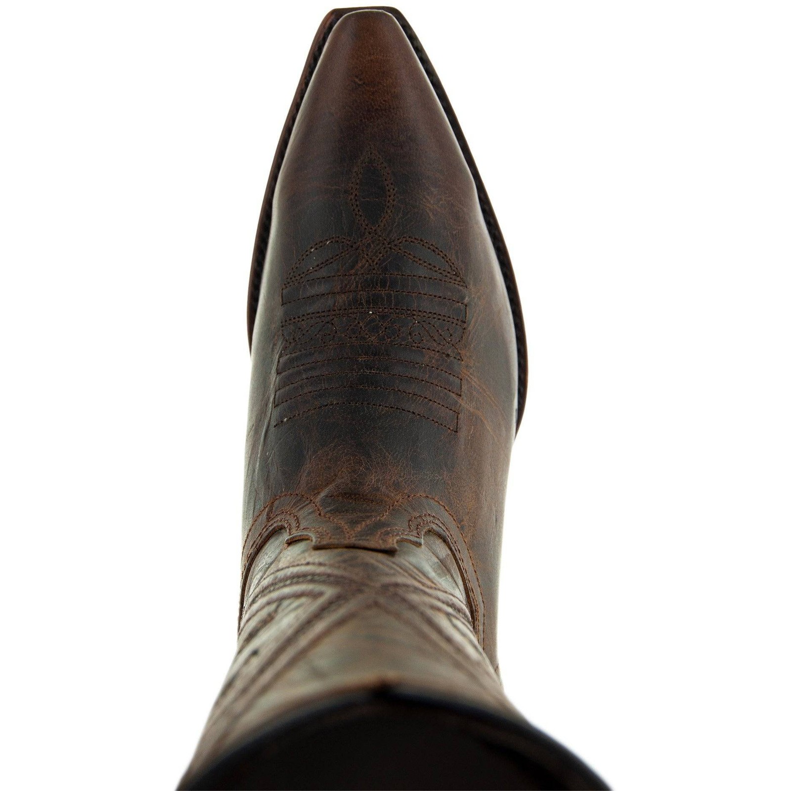 Cheyenne Cowgirl Boots | Women’s Snipped Toe Leather Boots (M50041)