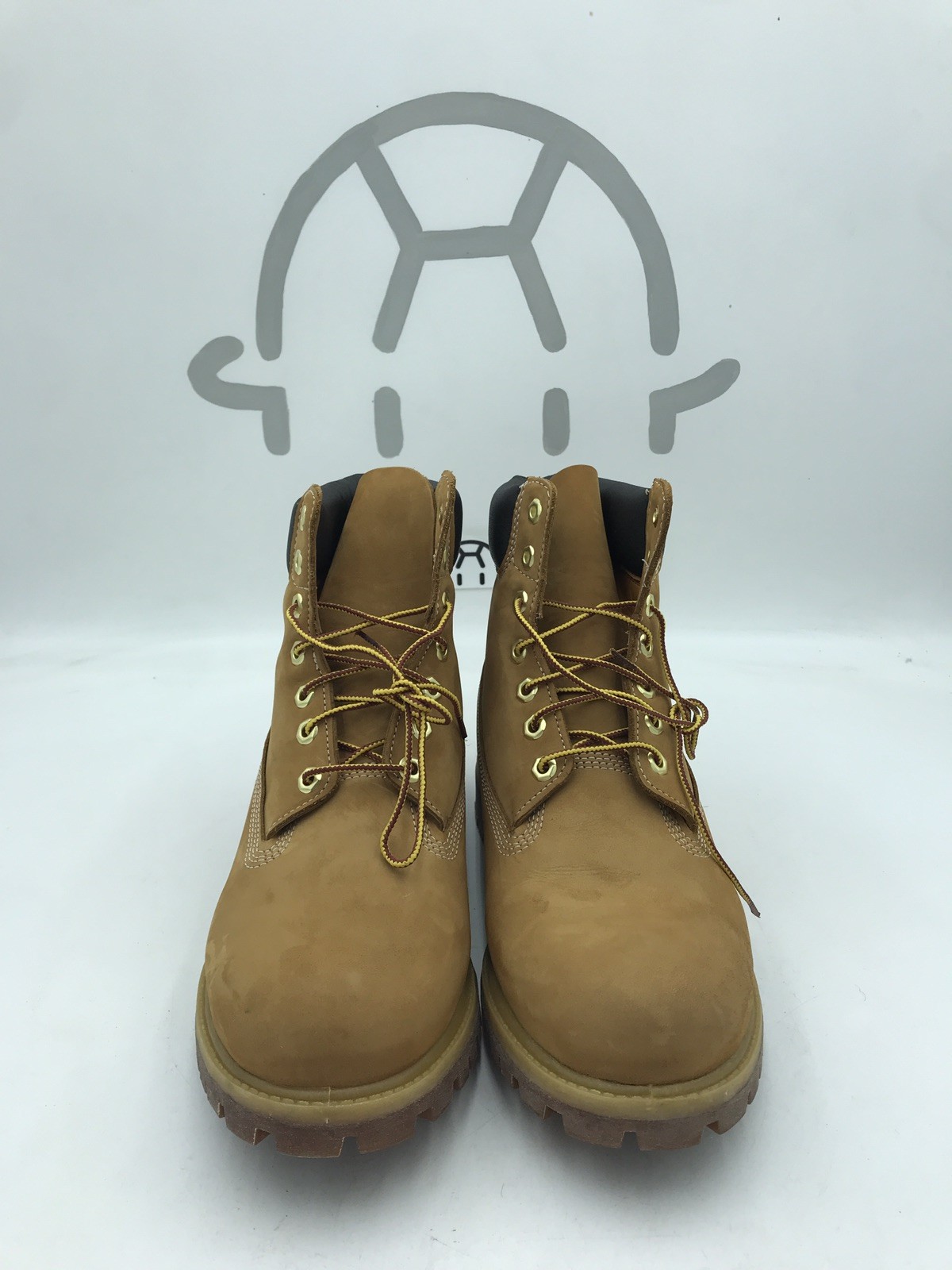 Timberland 6 Inch Boot Wheat Nubuck Size 10.5