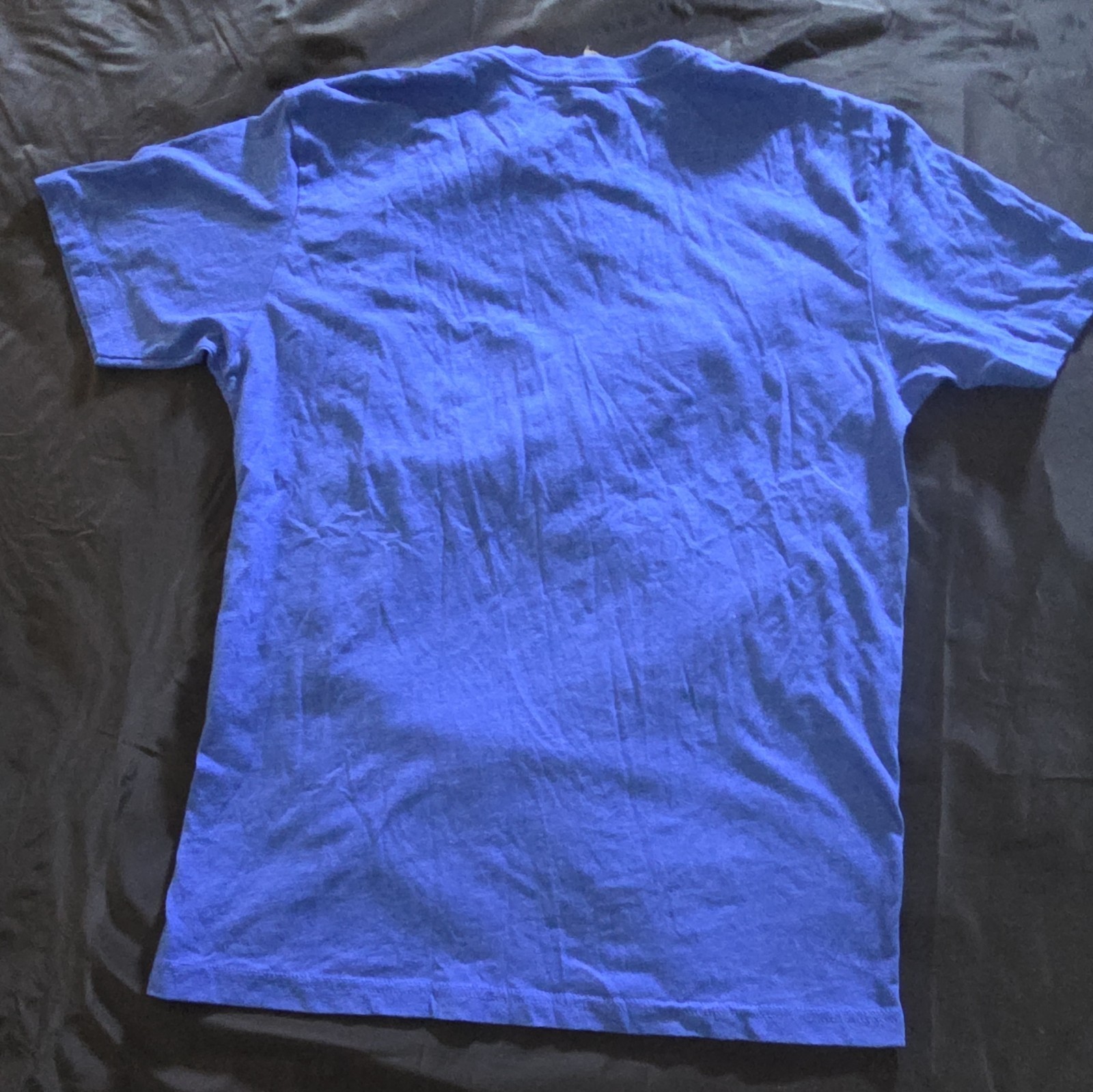 Graphic Blue T-Shirt Beer Shop Size Medium Short Sleeve