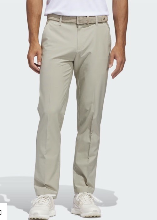 $75 Adidas Men’s Ultimate Tapered Golf Pants ADVR0921- Beige -Size: 34W 30L-New