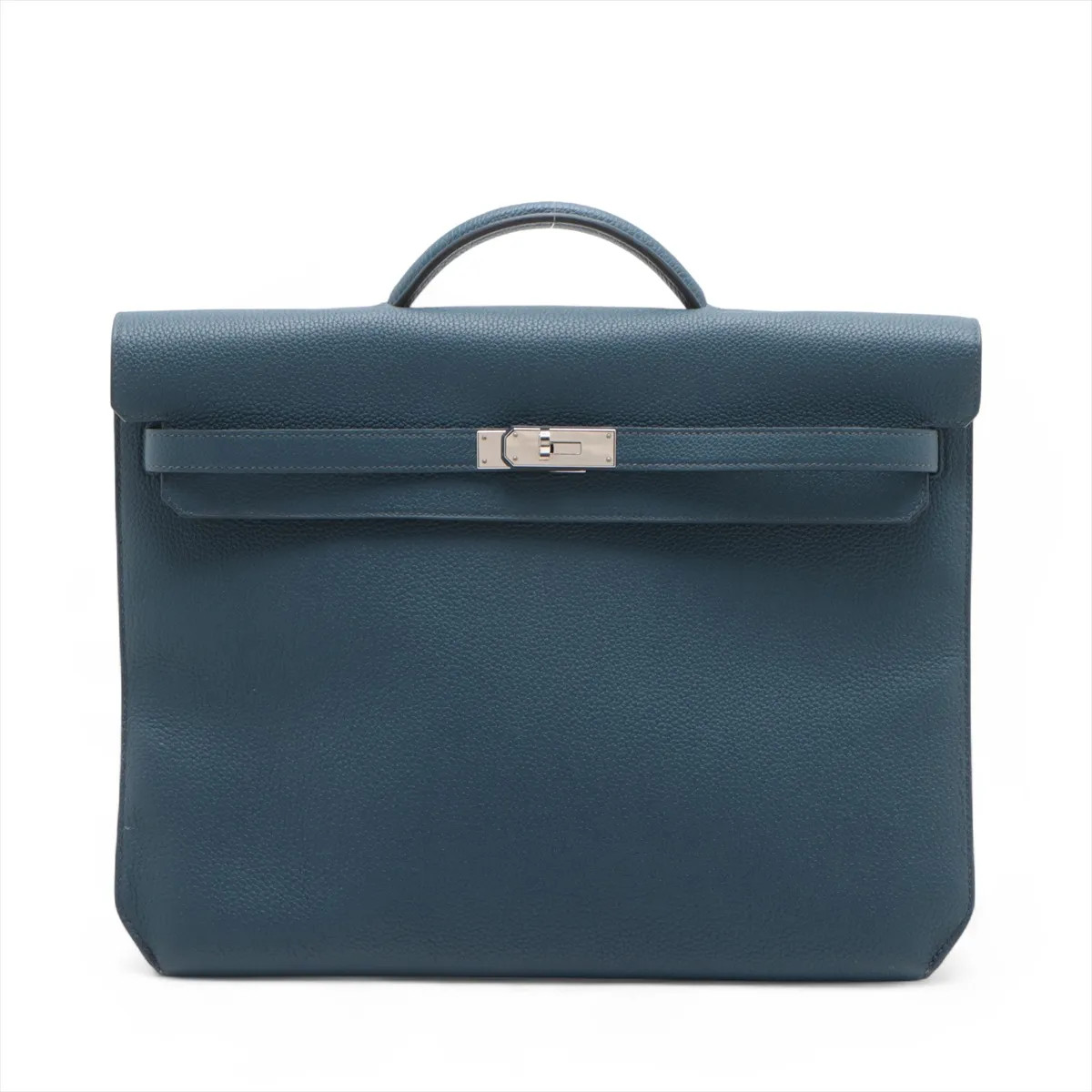 Hermès Kelly Depeche 36 Togo BLUE DE PLUS Silver Metal Fittings Z: 2021