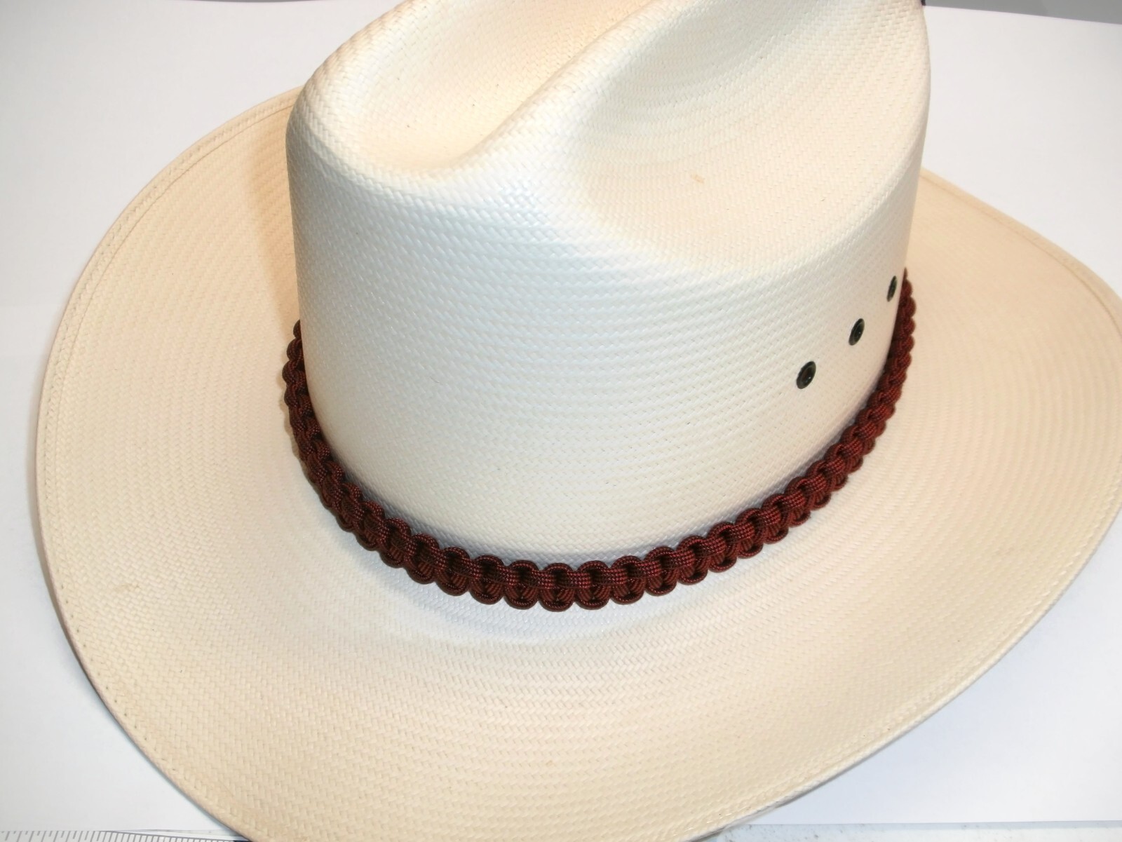 RedVex Cobra Paracord Hat Band – Cowboy Hat Band – Choose your color