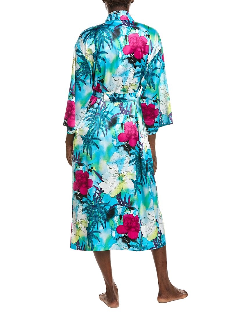 N Natori Viva Printed Satin Robe Women’s