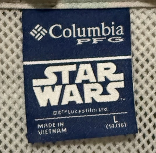 Columbia The Mandalorian & Grogu Bahama Shirt LE NEW In Hand Ready to Ship