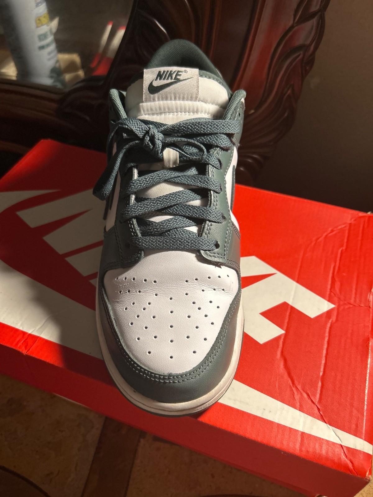 Size 9 – Nike Dunk Low Vintage Green