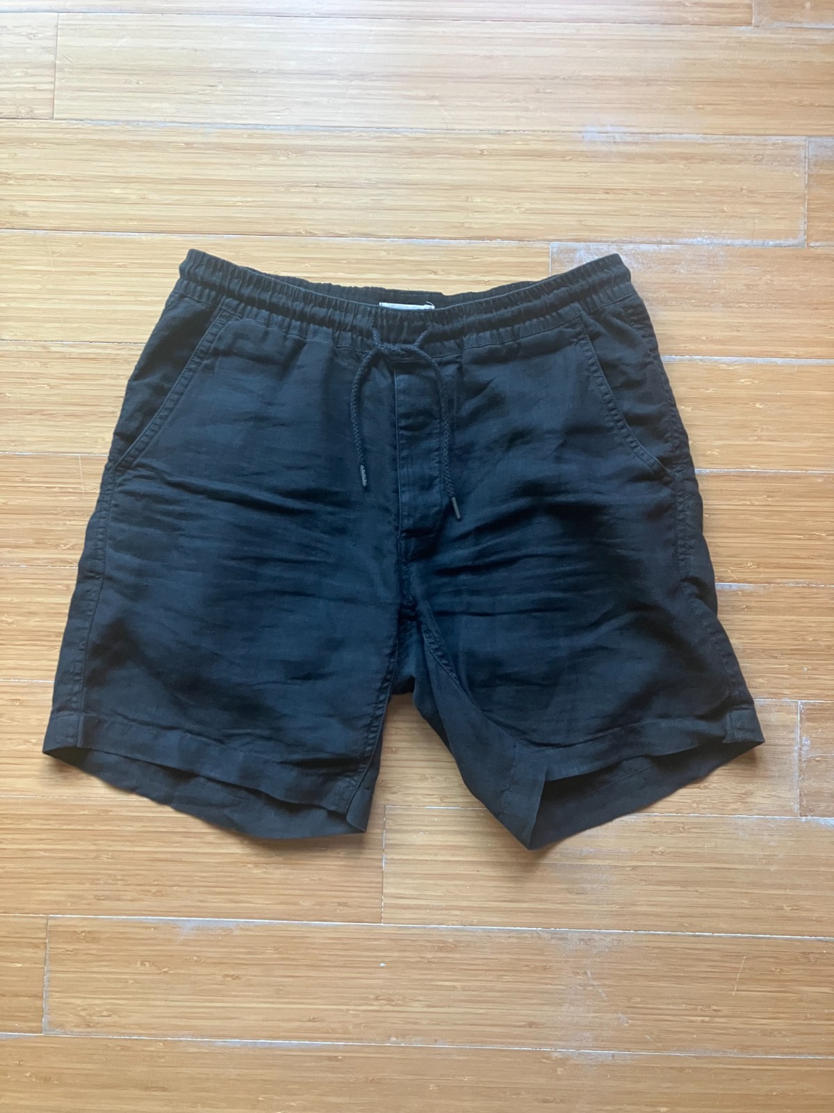 TAYLOR STITCH APRES SHORT COAL HEMP SMALL