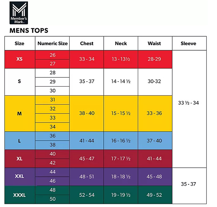 Member’s Mark Men’s Soft Moisture Wicking Performance Polo
