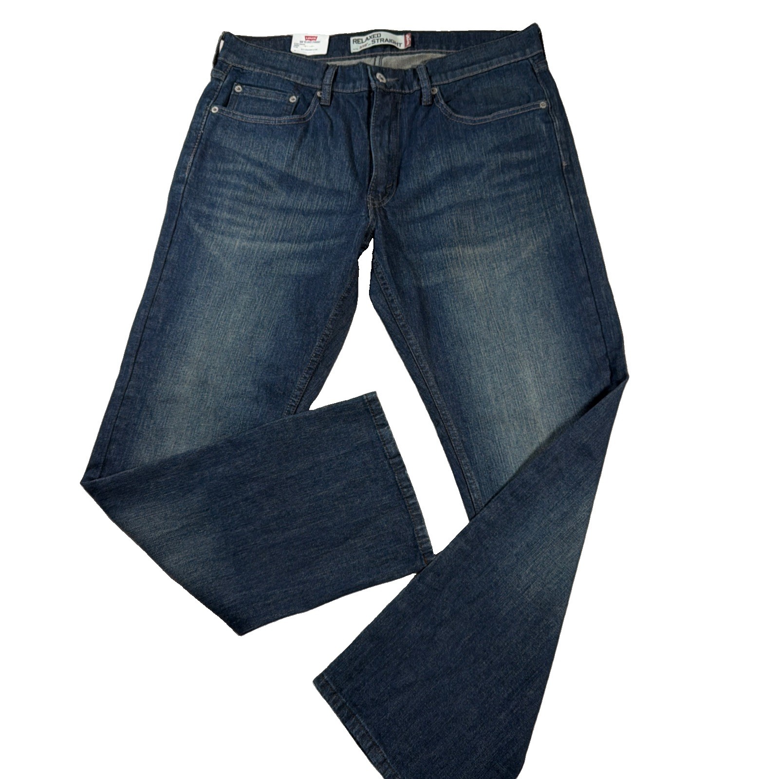 NWT Levi’s 559 Jeans 34×30 (Fits 36×30) Dark Wash Denim Relaxed Straight Fit