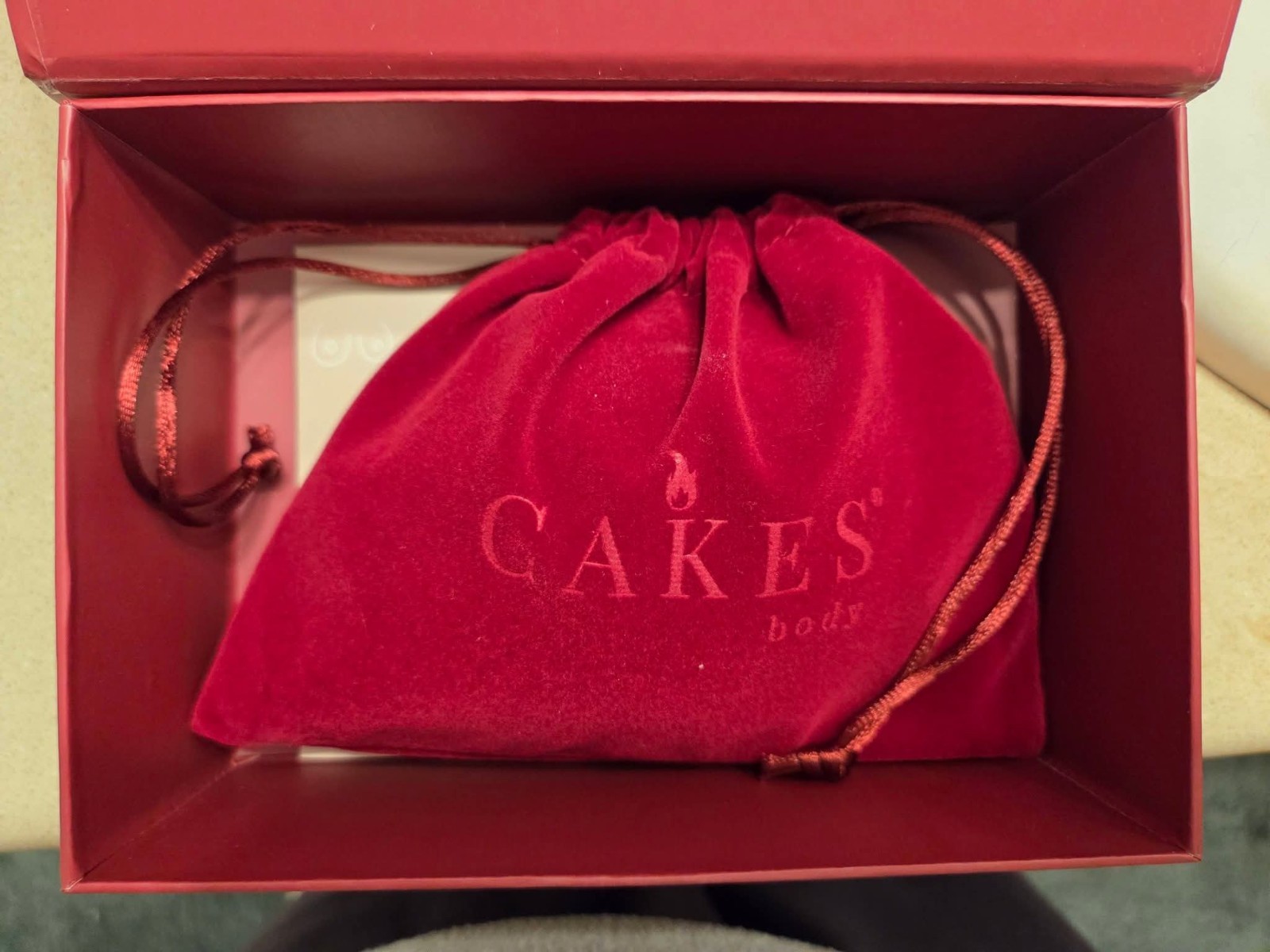 CAKES nipple cover bra. Brand new in box. Size small.
