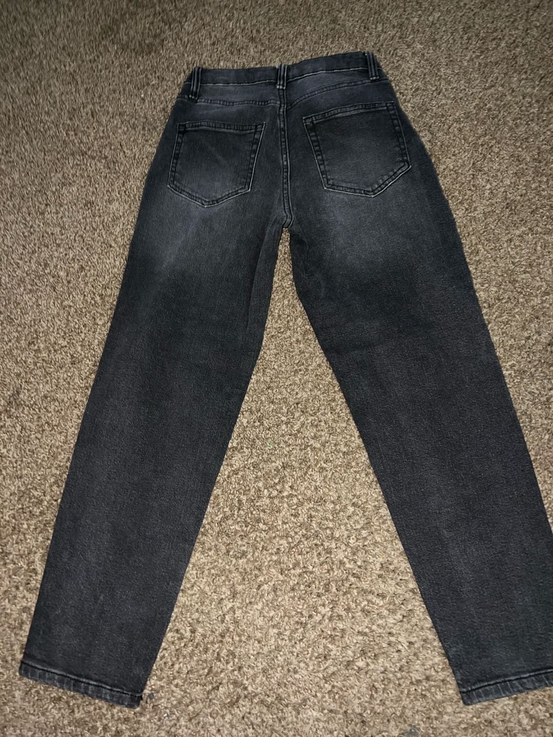 Wild Fable Highest Rise Mom Jeans in Washed Black