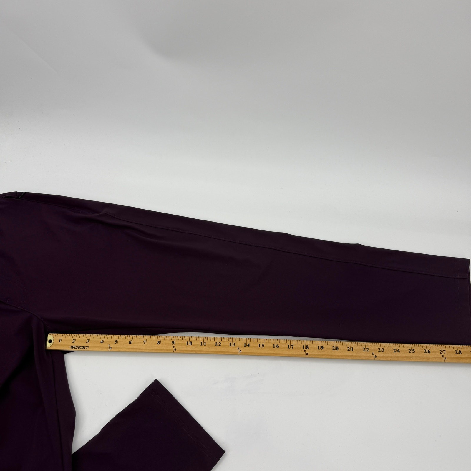 PUBLIC REC Mens All Day Every Day Pant Size 32 Merlot Stretch Jersey Tapered Leg