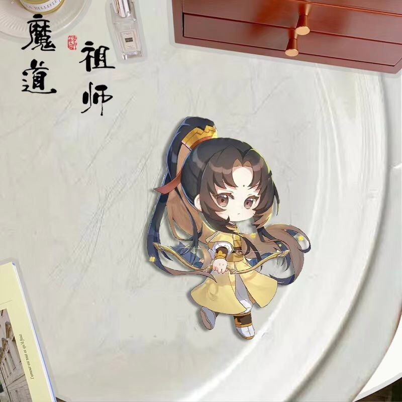 7pcs Anime Mo Dao Zu Shi Wei Wuxian Lan Wangji Jiang Cheng Brooch Pin Badge Gift