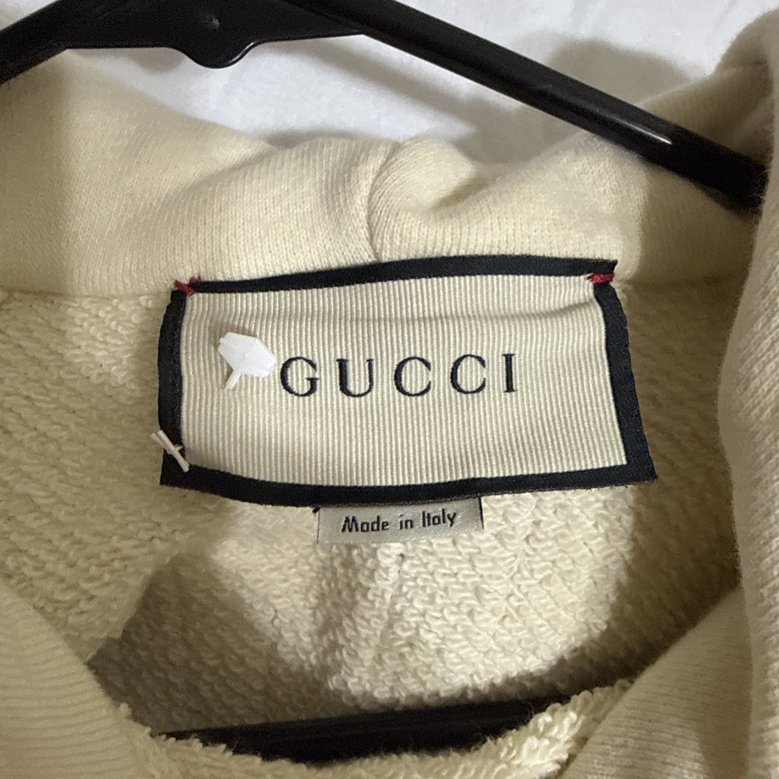 Gucci ‘Blind For Love’ Embroidered Hoodie (retail $1900) Oversized Fit