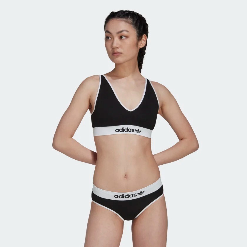 Adidas Modern Flex Cotton Scoop Lower Back Bralette – 4A4H03