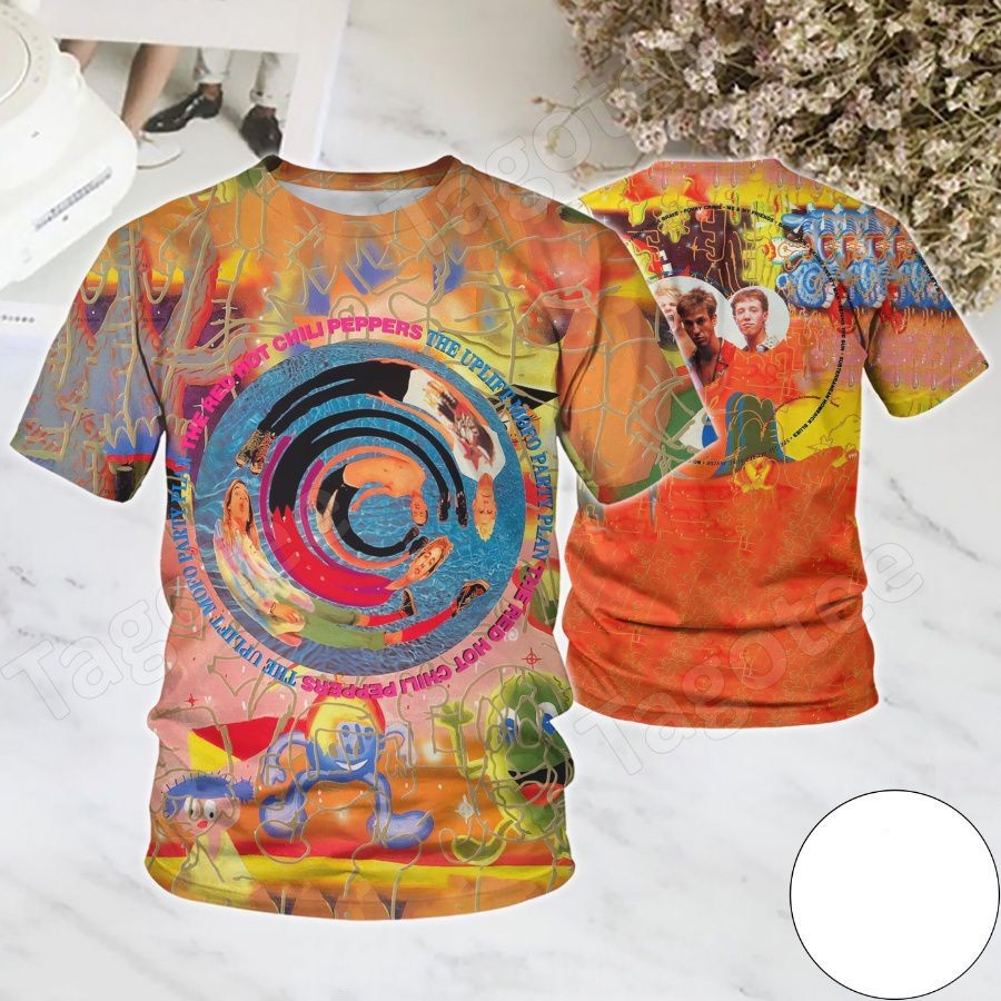 Trend Red Hot Chili Peppers The Uplift Mofo Party Plan Album 3D T-shirt S to 5XL