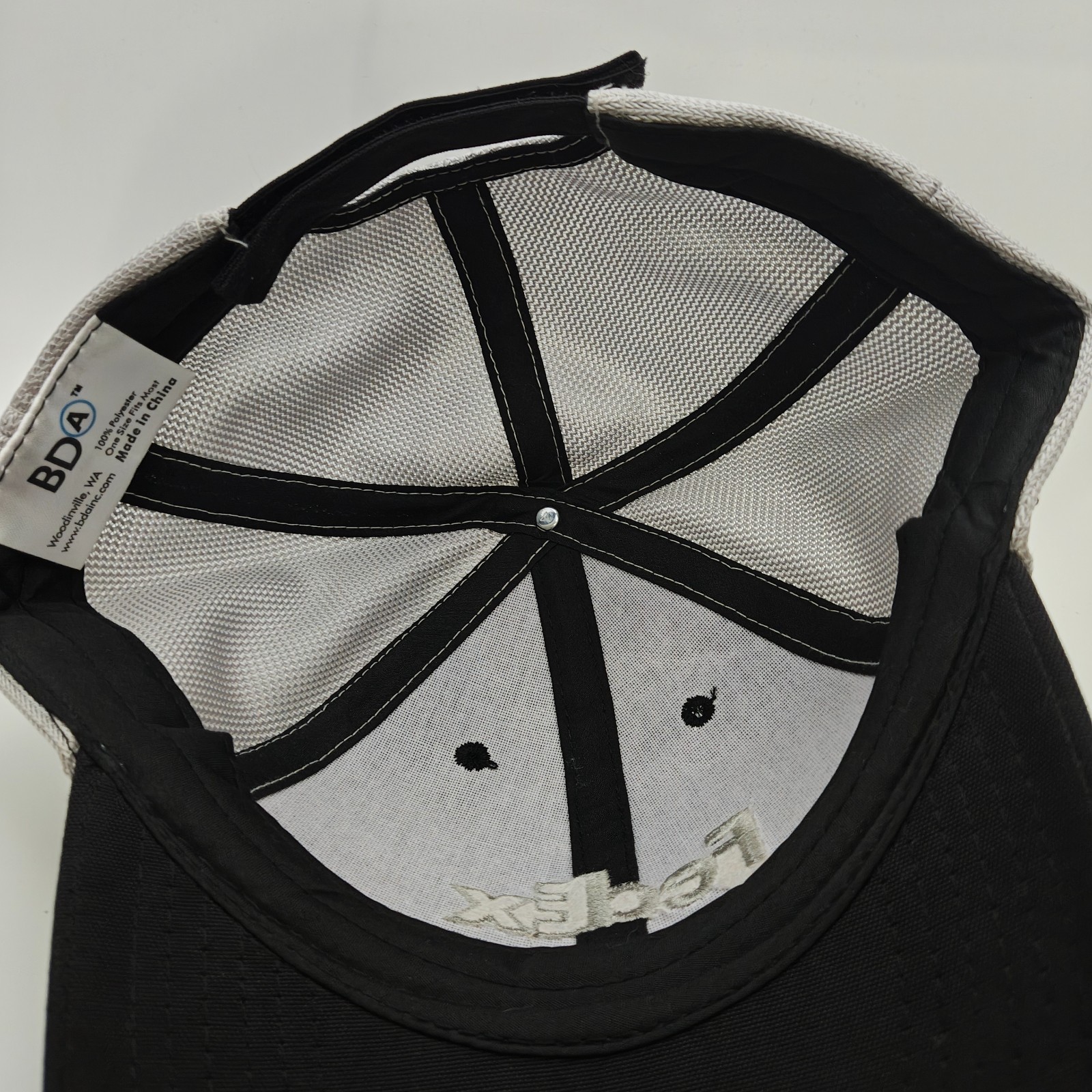 FedEx Logo Mesh Snapback Adjustable Size RG-M Trucker Hat Cap Navy Black