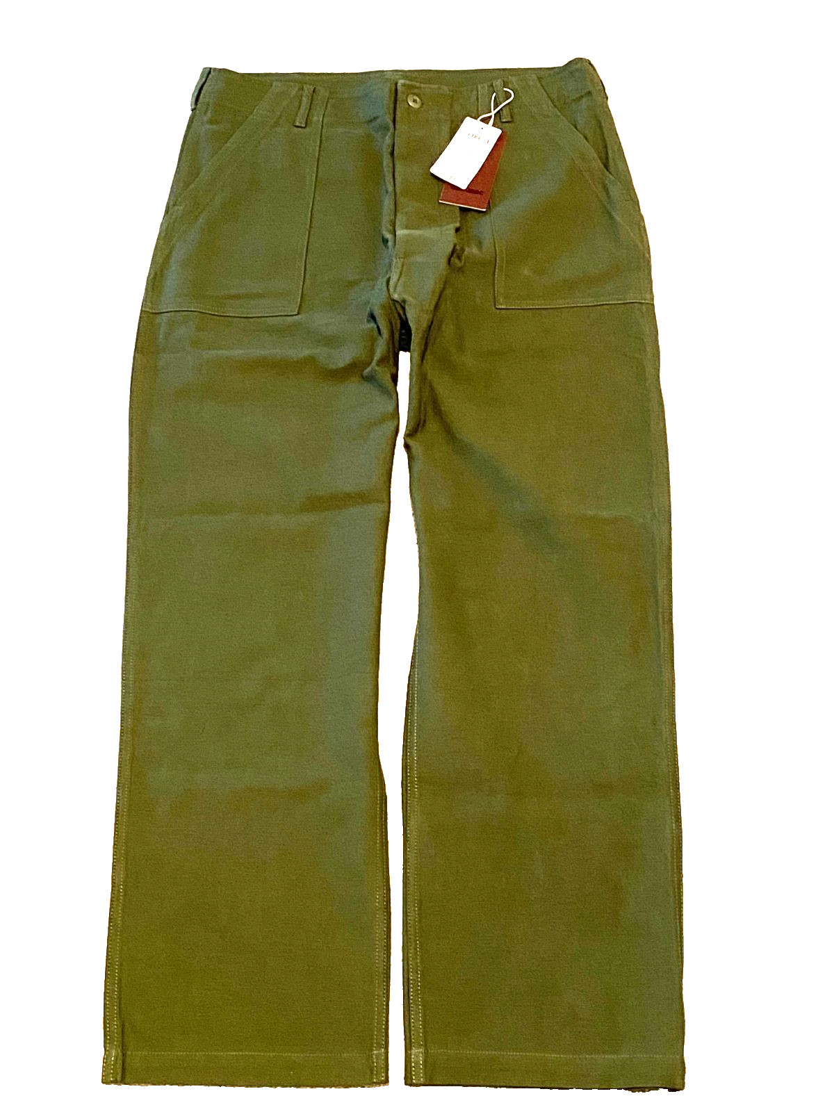 Men’s Military OG-107 Fatigue Utility Pants Vintage Olive Green New with Tags