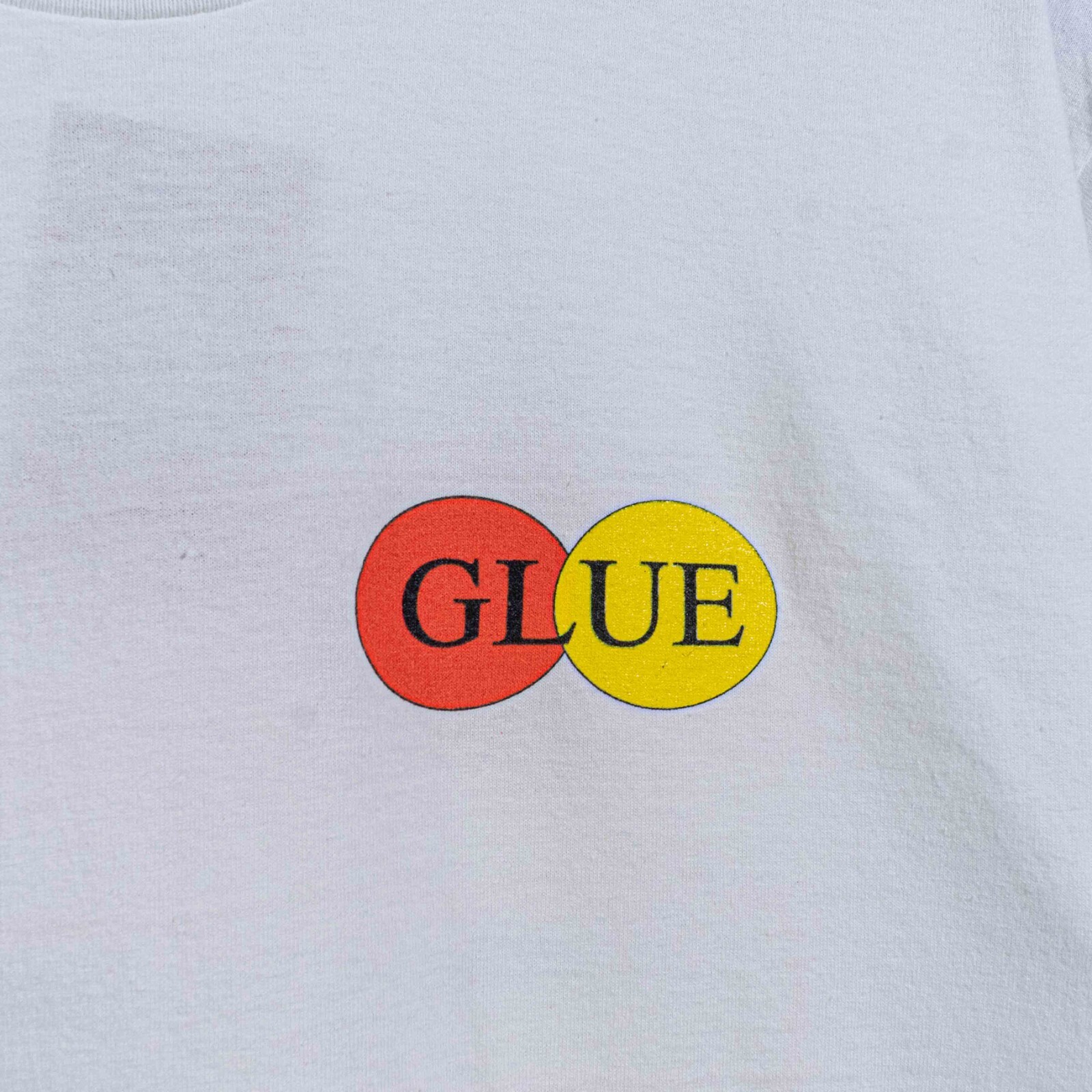 University of Miami GLUE Greek Life T-Shirt Medium UM Canes Frat Sorority Y2K
