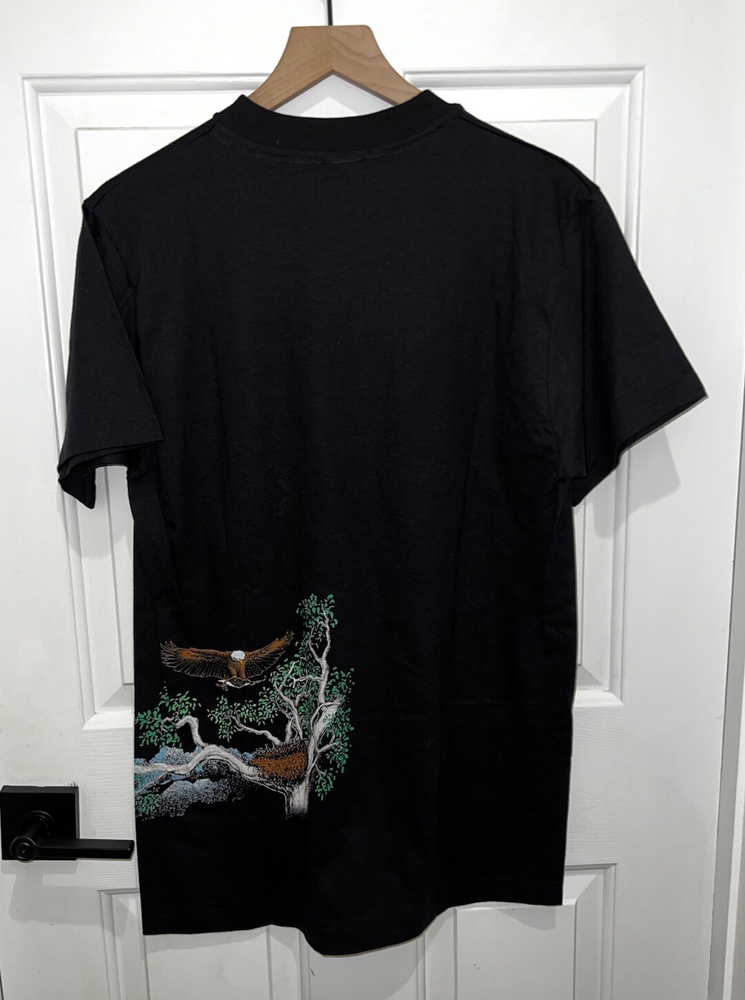 Vintage Sherry’s Best Salt Fork Bald Eagle Graphic Tee T Shirt Large L New Tag