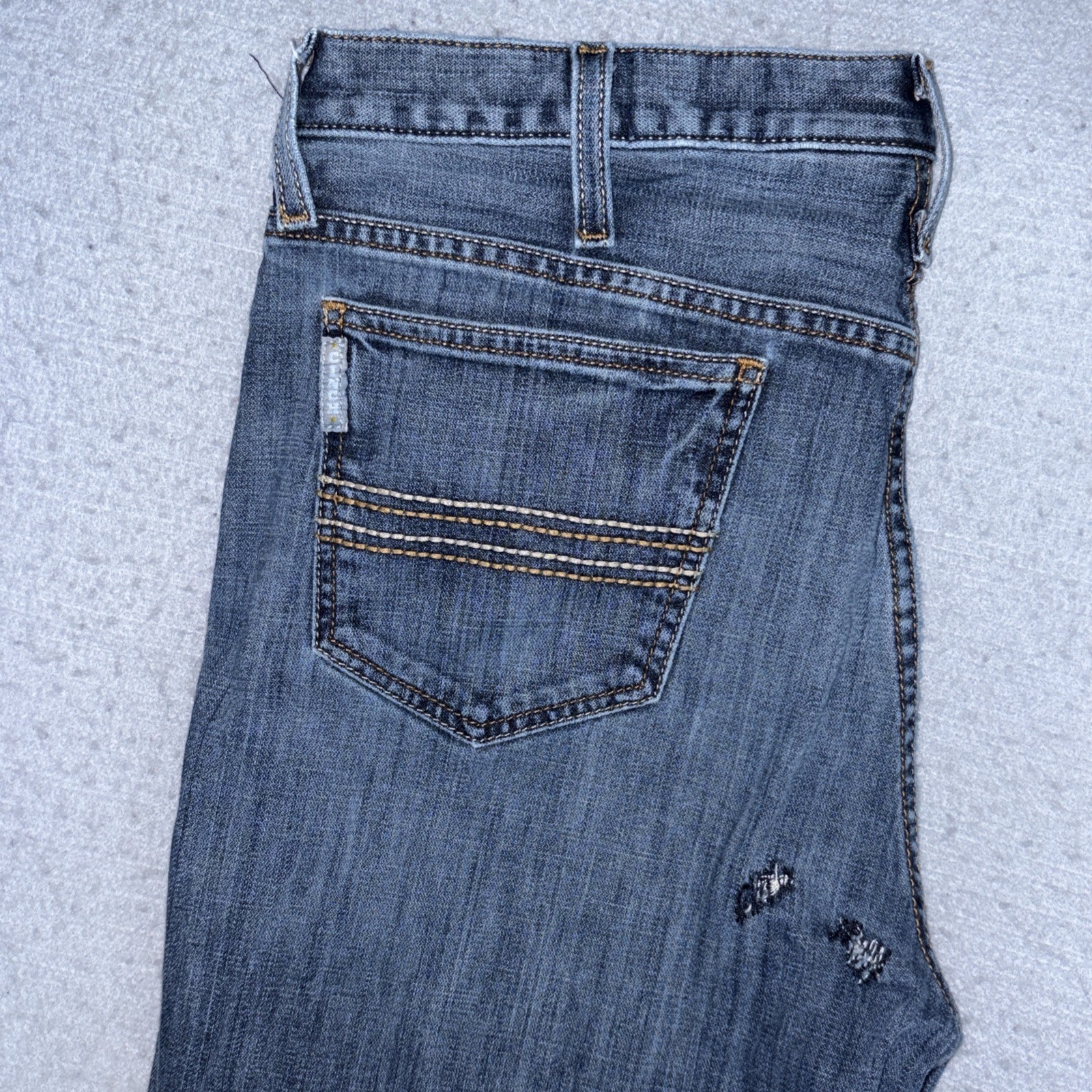 NEW Cinch Men’s Blue Denim Jeans 99% Cotton 1% Spandex Medium 34/34 NEW