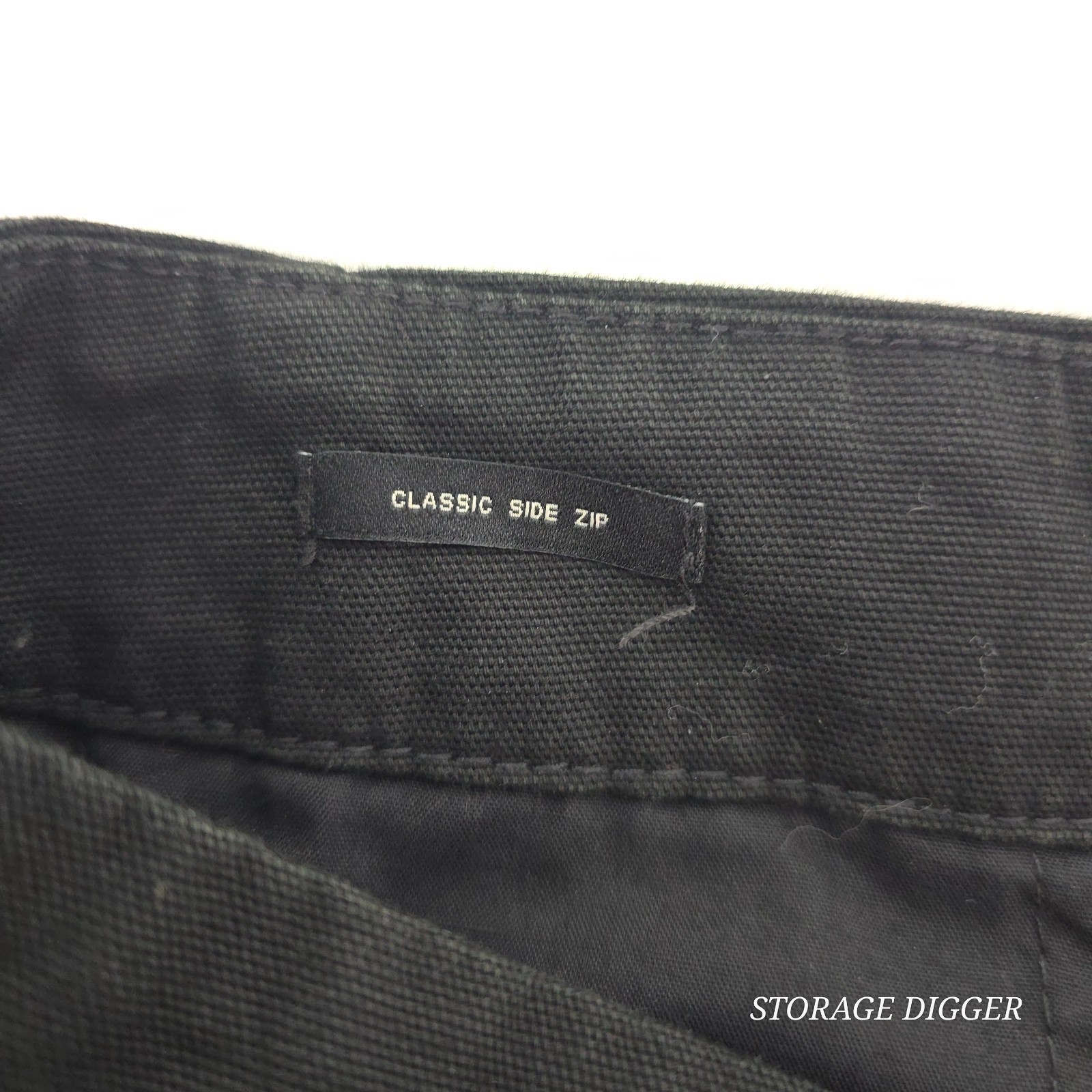 Talbots Women’s Black Classic Side Zip Straight Leg Mid Rise Pants Size 6