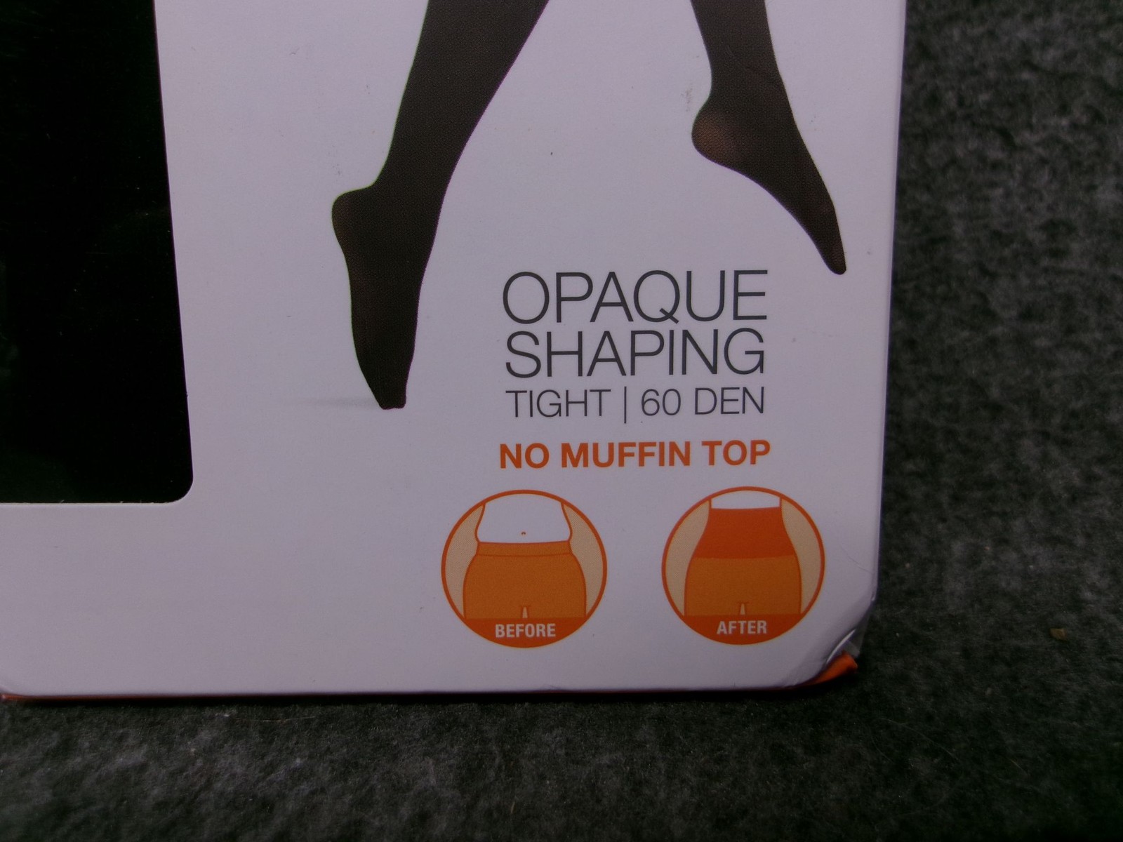 Warners Smoothing Tights Womens S Opaque Shaping 60 DEN Tummy Control Black