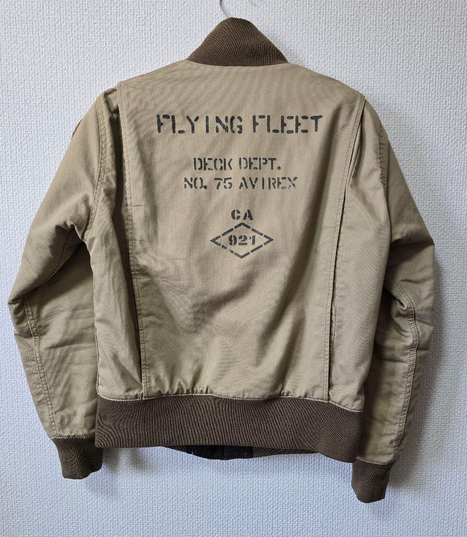 AVIREX Tankers Flying Tiger military Jacket Blouson Coat Men Size M Genuine