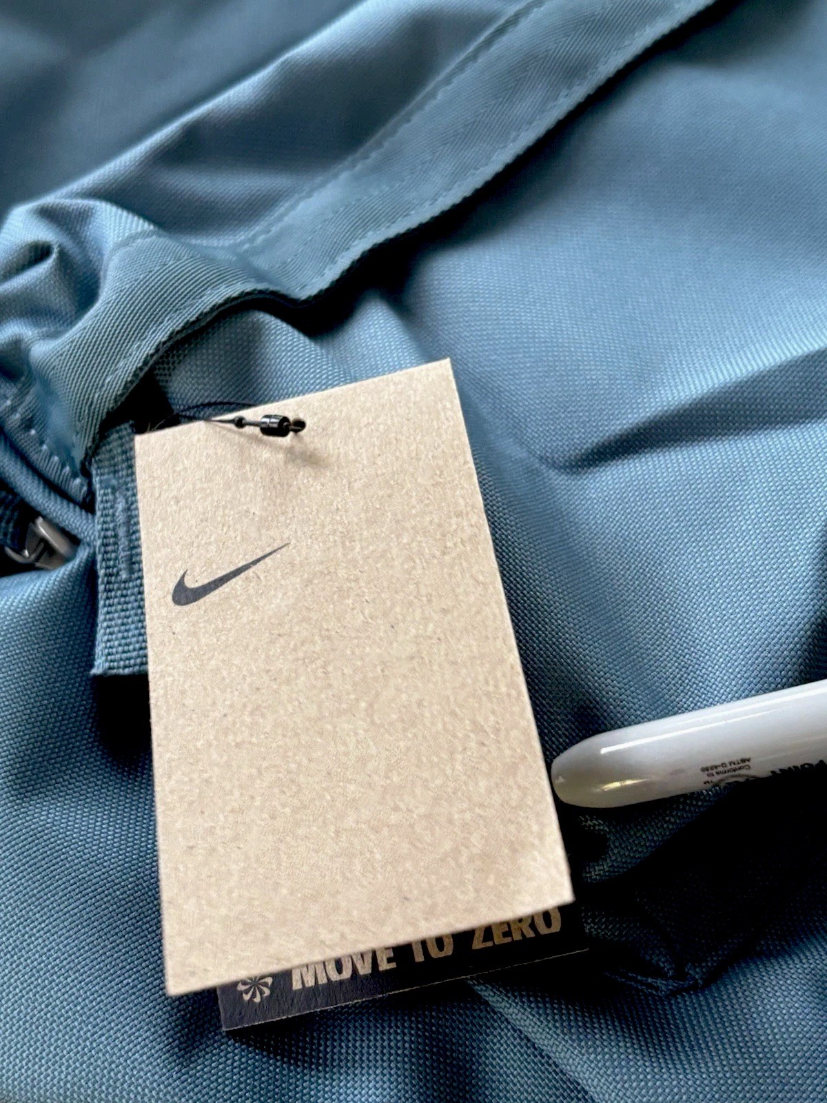 Nike Heritage Backpack – Smokey Blue/White (25L) Holds 15” Laptop & Accessories