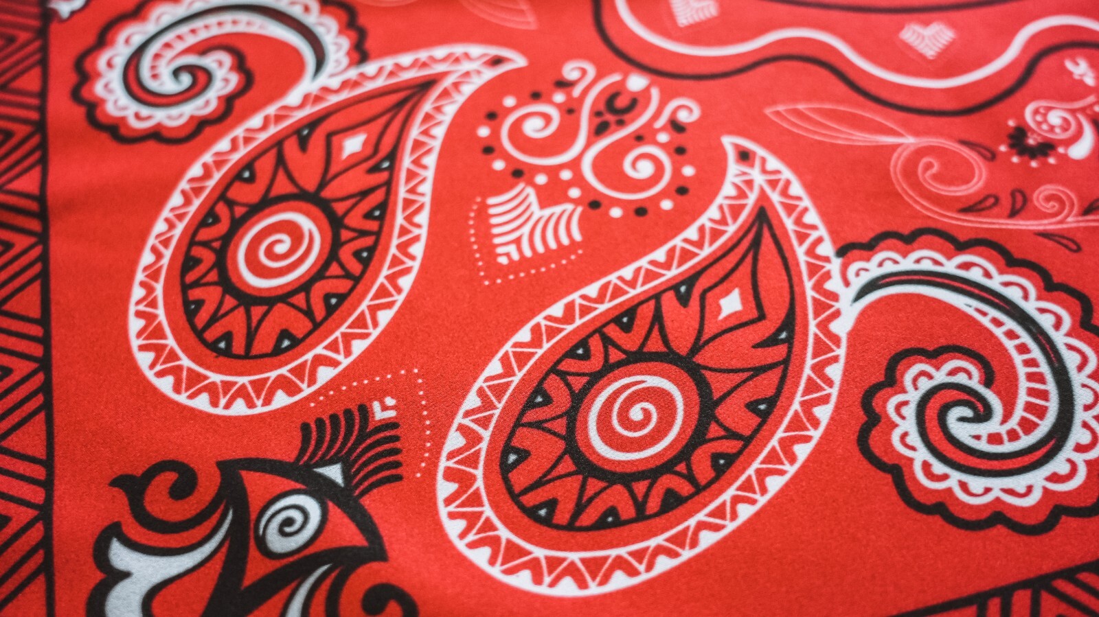 EXTRA Large Soft Polyester Non Fading Paisley Bandana or Wildrag 26 x 26 Inches