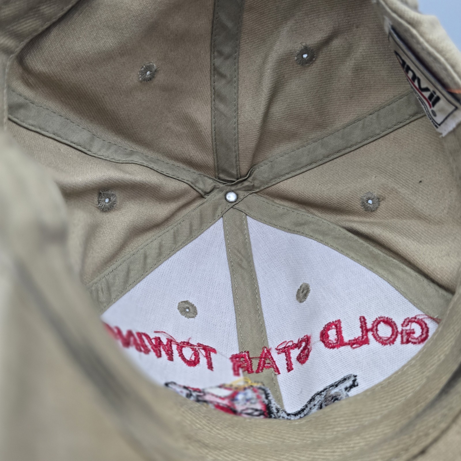Anvil Gold Star Towing Adjustable Strapback Hat
