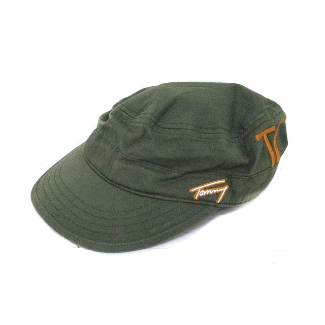 Tommy Hilfiger Cotton Khaki Work Cap Men’s AB 56cm / 22in