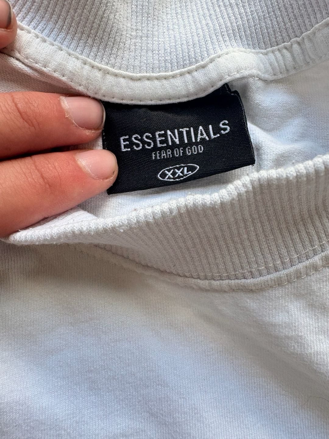 Fear of God Essentials 1977 Mock Neck Short Sleeve T-Shirt Size XXL