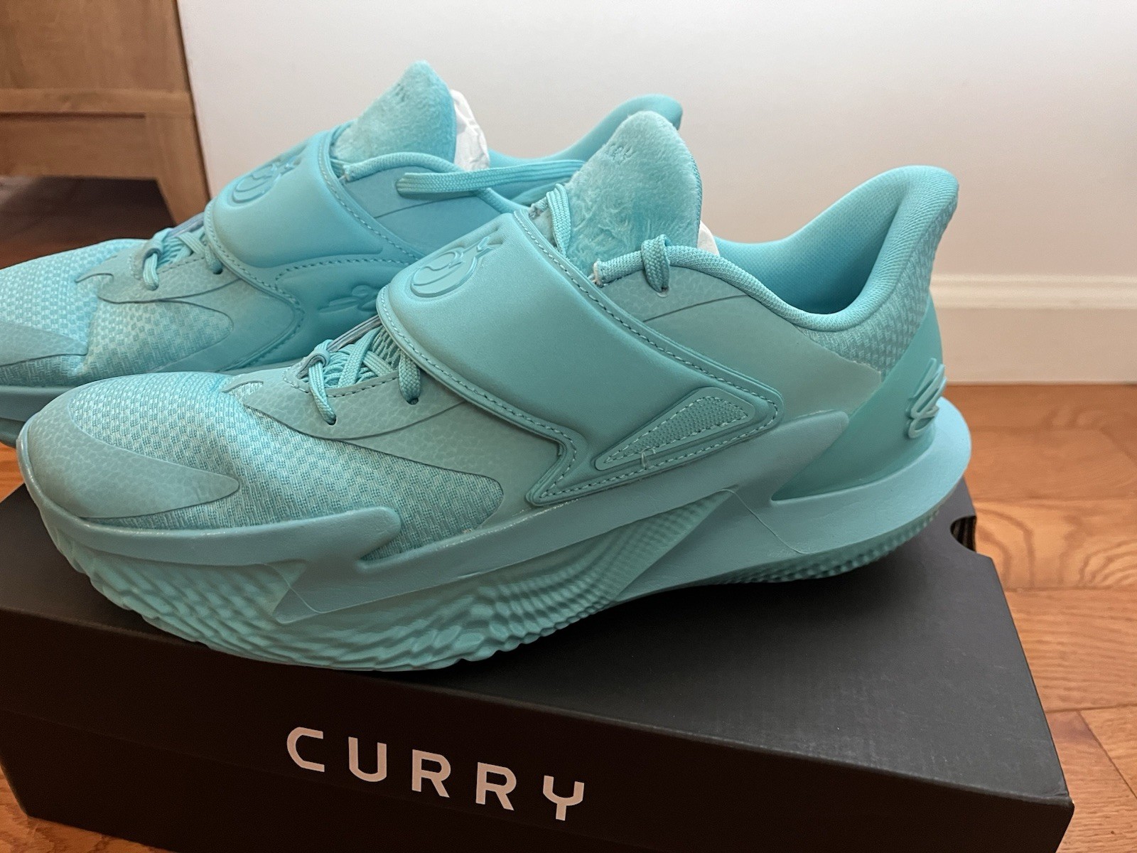 Under Armour Curry Brand D. Fox 2 Blue Basketball Shoes Men’s 10 EUC Worn 1X