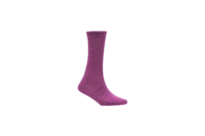 4 Umberto Raffini Womens Skinny Minnie Crew Sock Merino Wool Rayon Nylon Spandex