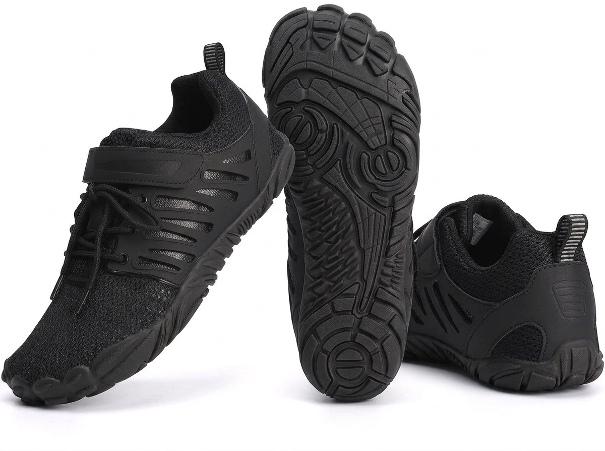 Barefoot Shoes Men Wide Toe Box Zero Drop Grounding Gym Workout Running Hike