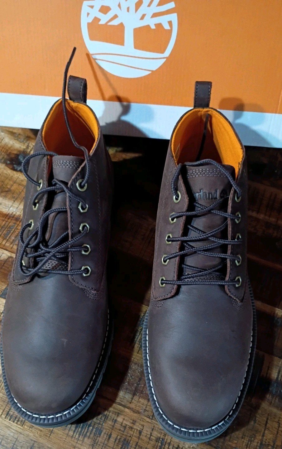 Mens Timberland Redwood Falls Premium Waterproof Leather Chukka Boot Sz 11.5