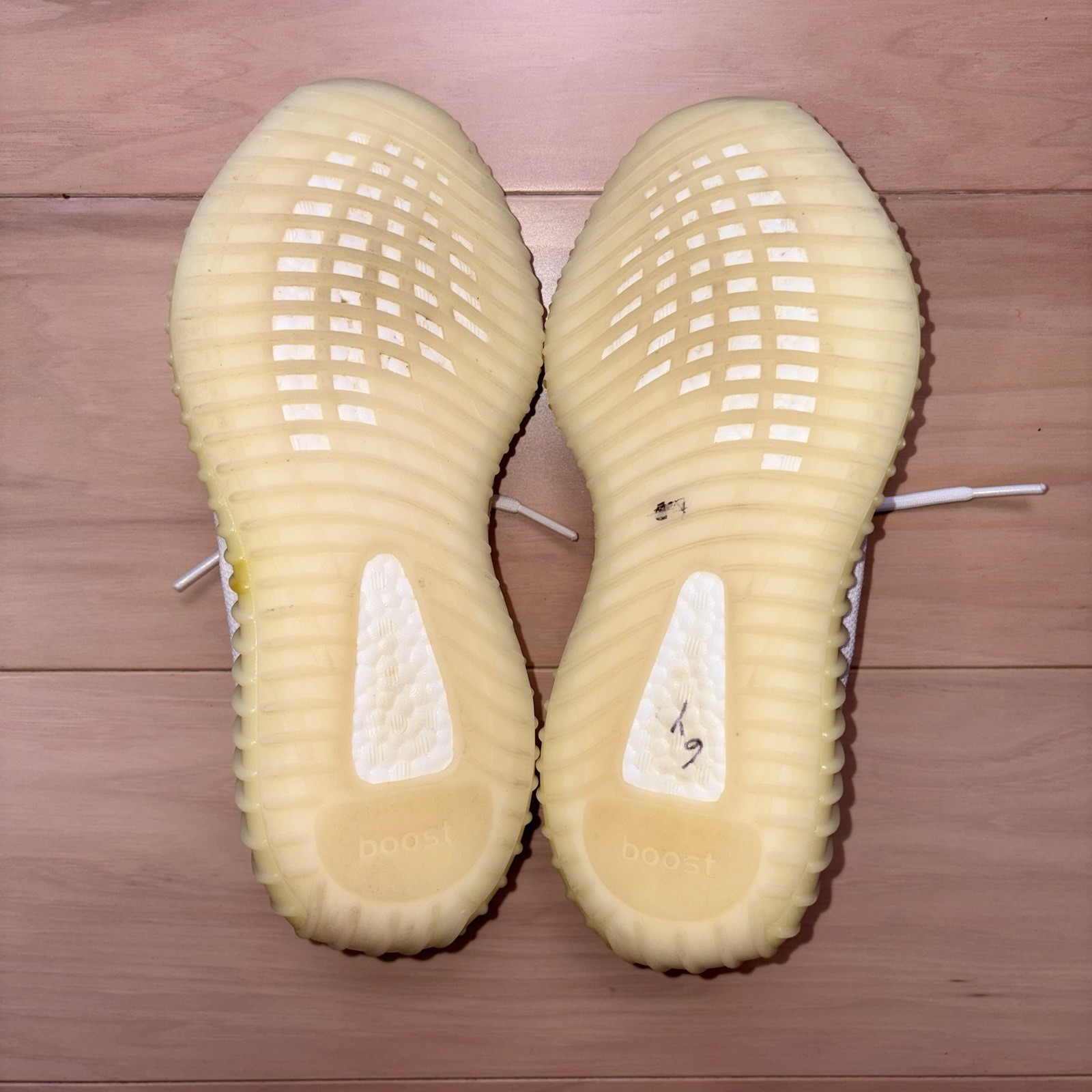 Adidas Yeezy Boost 350 V2 Butter Cream White Mens Size 8 Sneakers