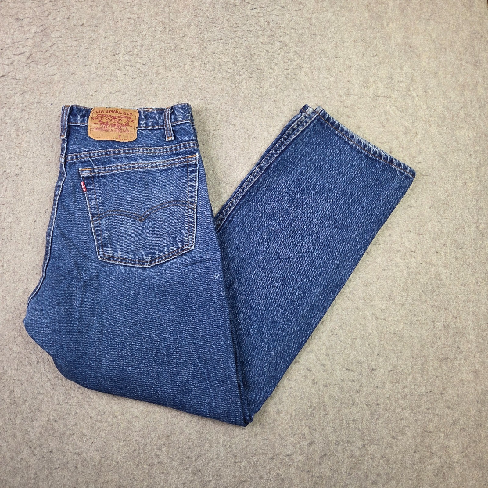 Vintage Levis 505 Jeans Mens 38×30 (Fits 36×30) Red Tab Made in Canada Y2K