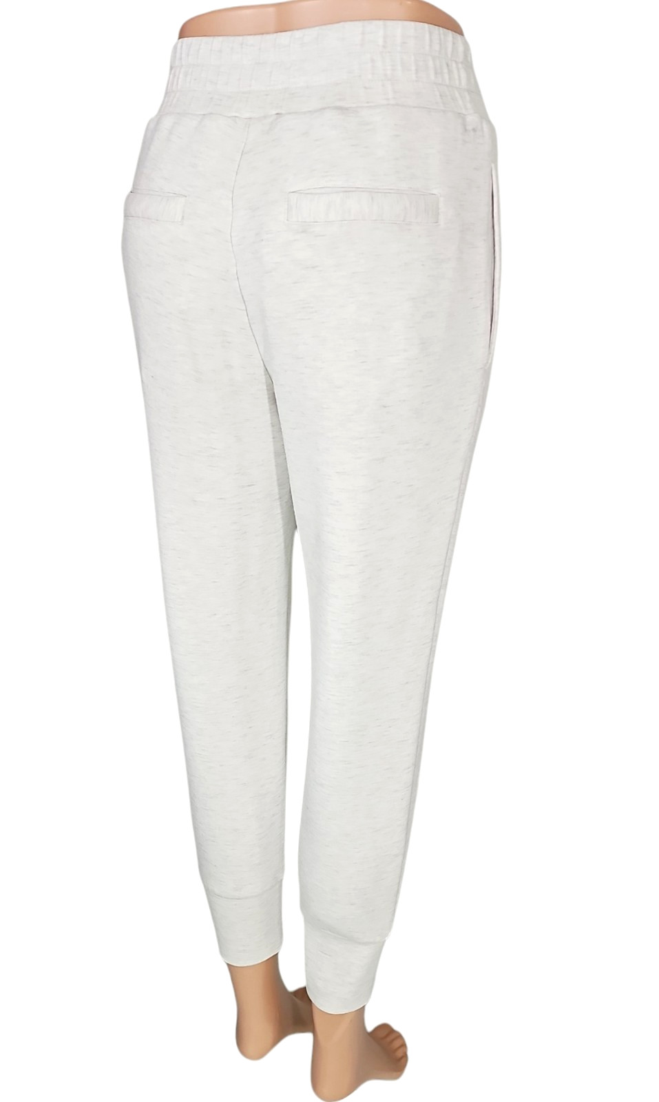 VARLEY The Slim Cuff Doublesoft Jogger Pant 27.5″ in Ivory Marl S $128