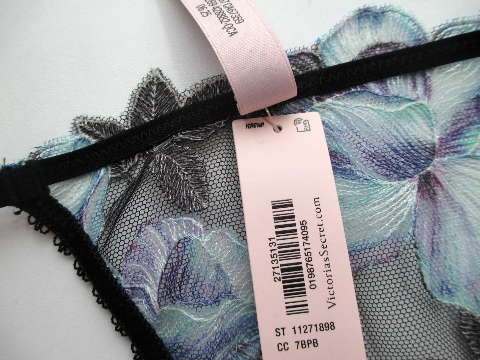 VICTORIA’S SECRET VERY SEXY Tassel Back Open String Bikini Panty Black S M L XL