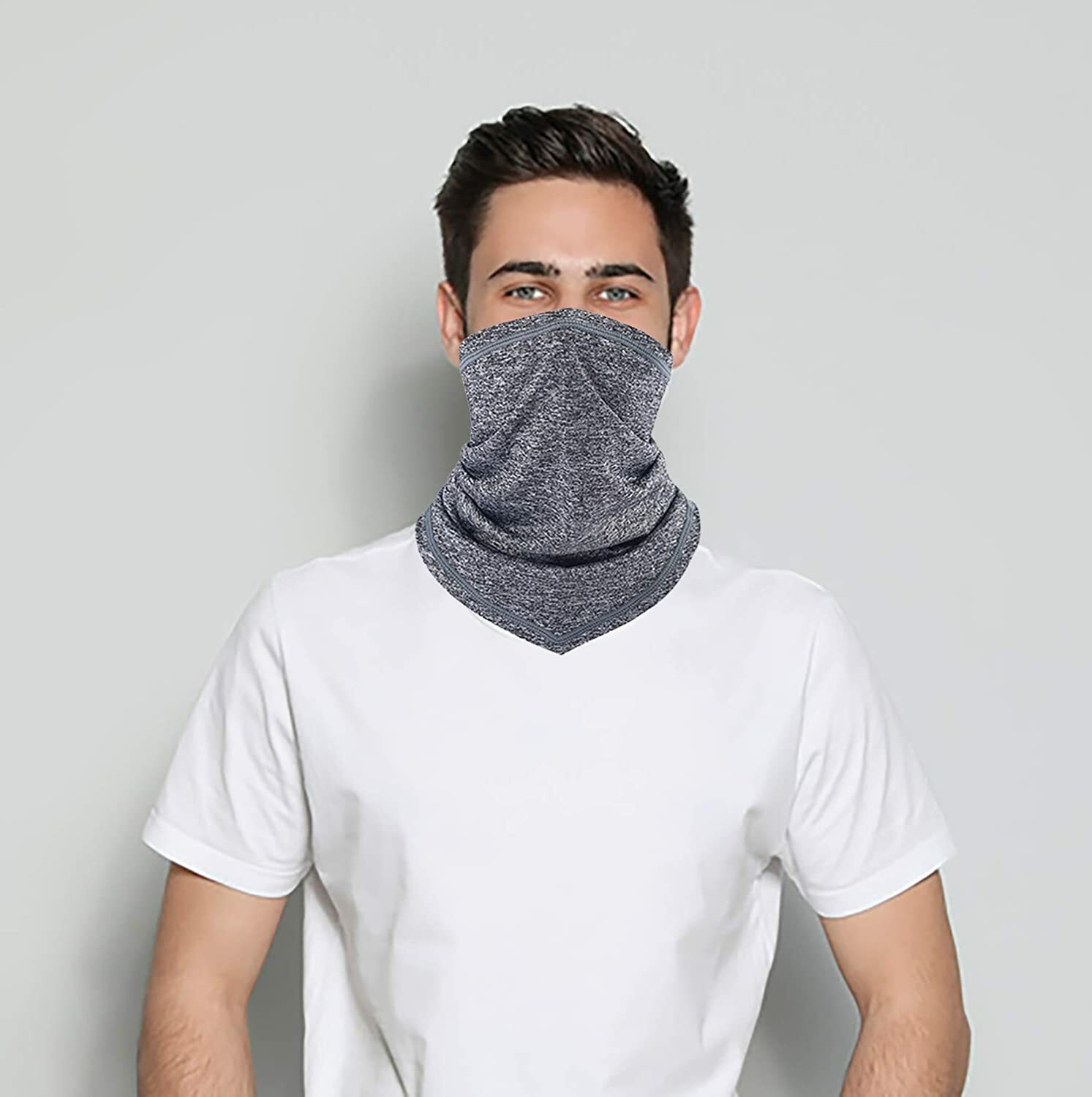 Balaclava Summer Ice Silk Breathable Neck Gaiter Quick Drying Face Mask Scarf US