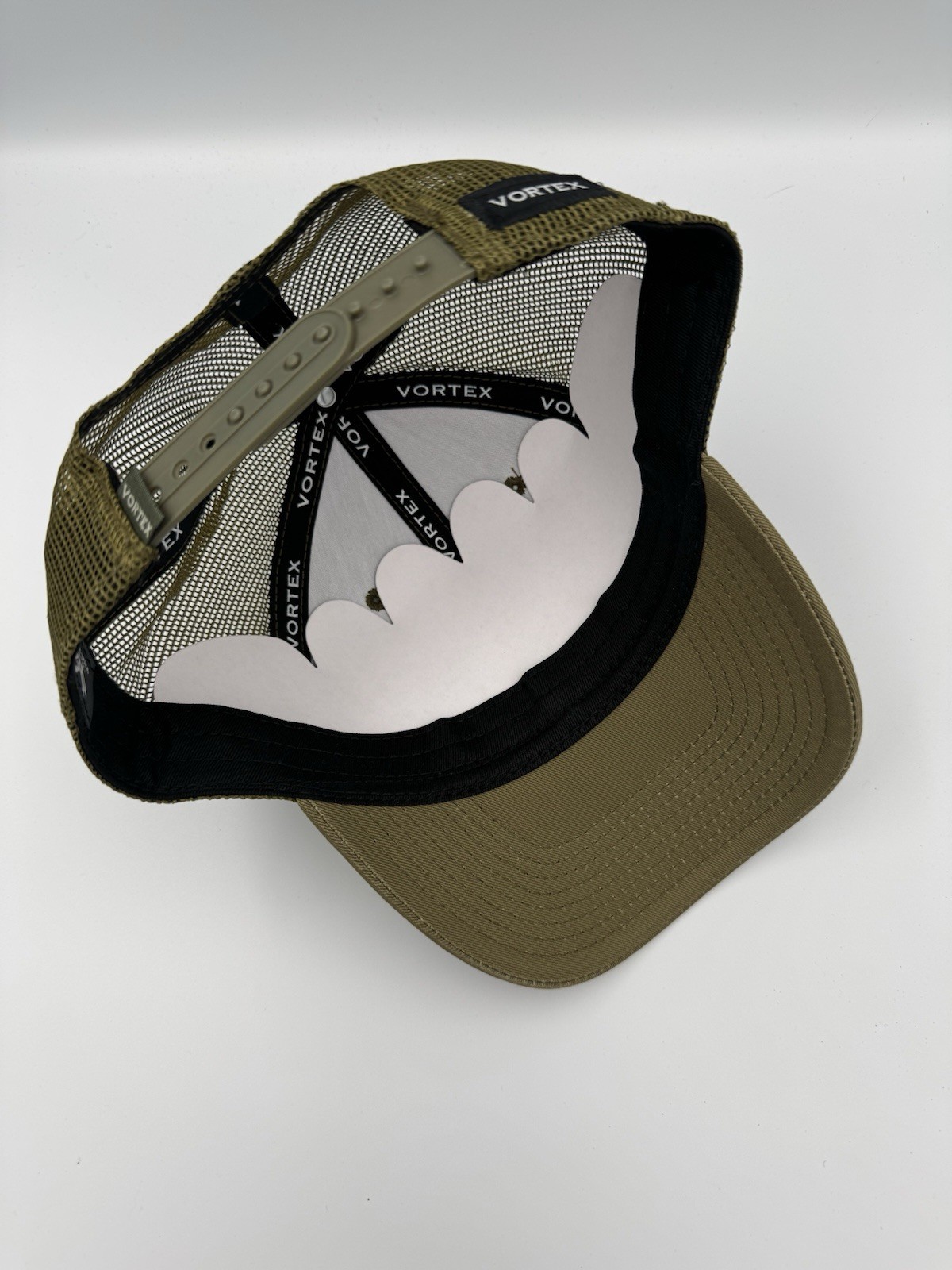 NWOT Vortex Optics Men’s Core Logo Hat. Black & Olive OSFM