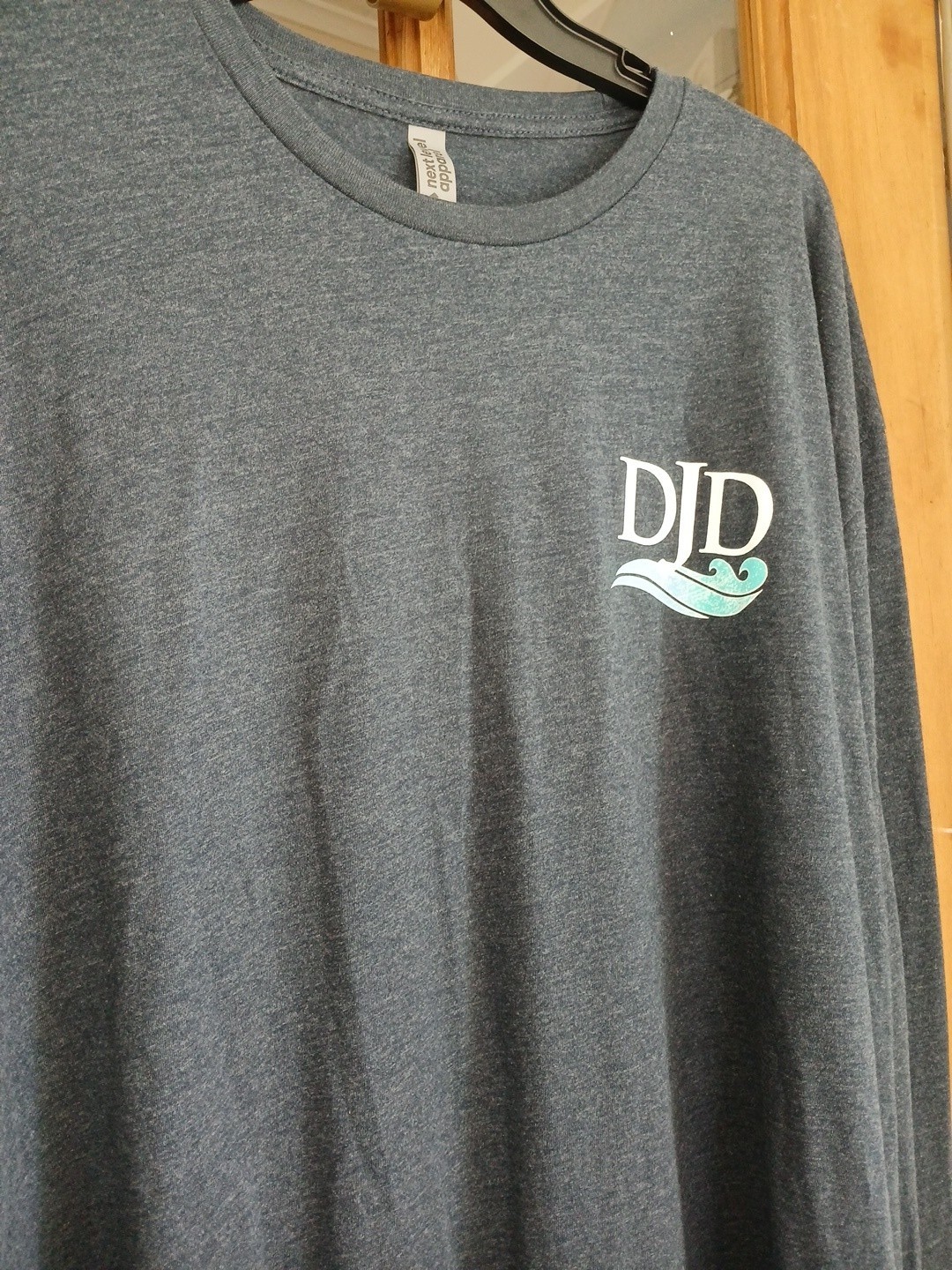 Next Level Apparel DJD D’arcy Johnson Day Blue Crew Neck Size 2xl