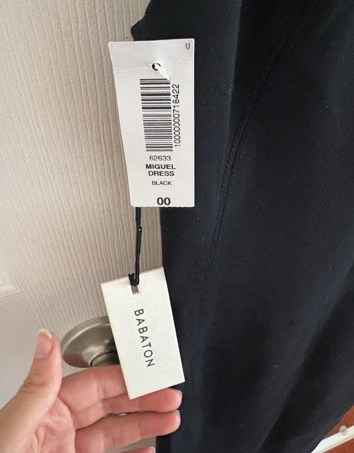 Aritzia Babaton Miguel Black Dress