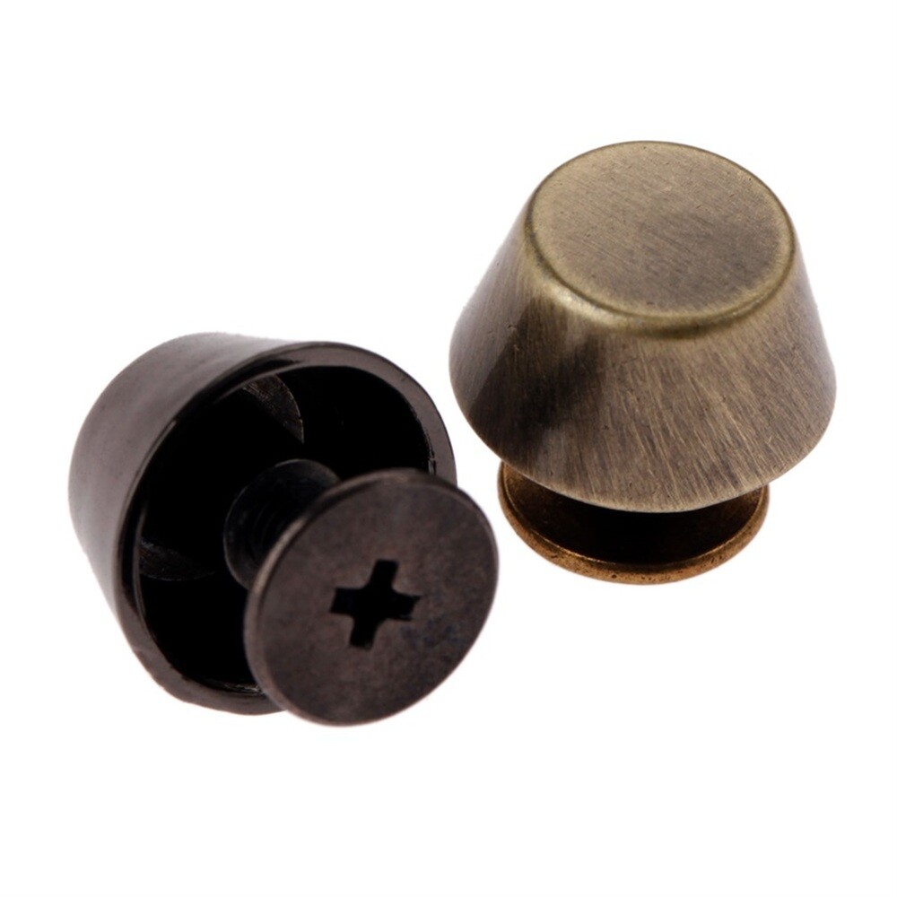 Metal Combined Button None Shank Tacks Nail-face Screw Box Bag Handbag Hardware