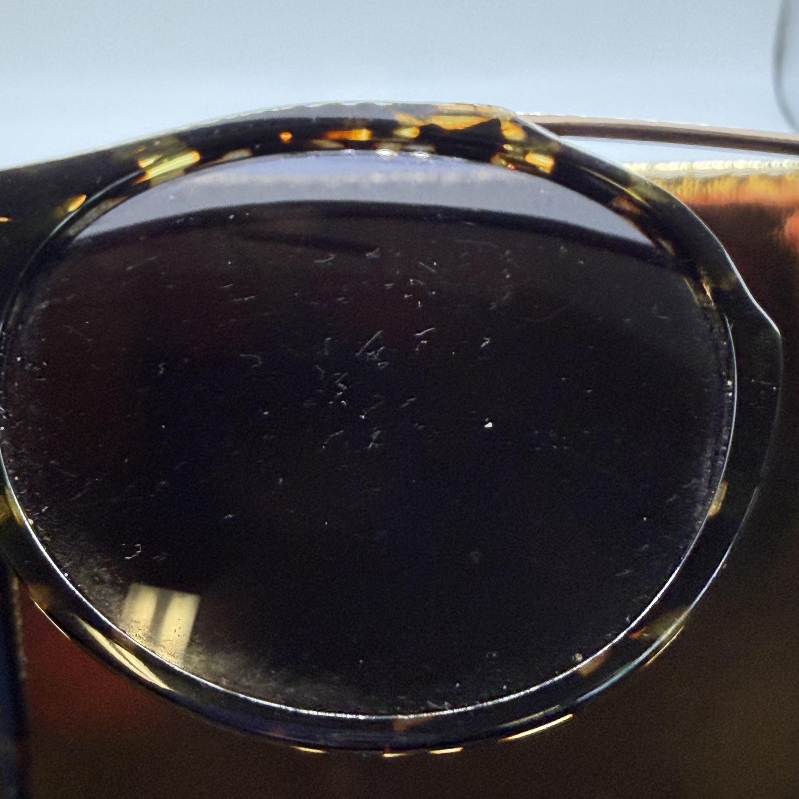 Warby Parker Cooper Sunglasses Brown Tortoise Gray Tinted Round 49mm M-3302
