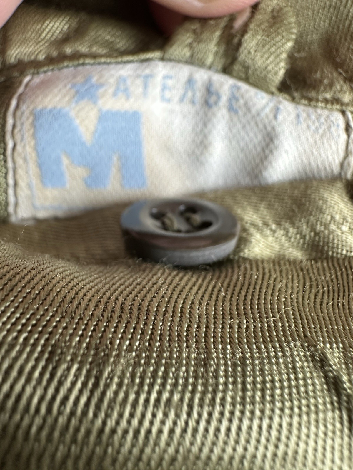 Vintage Military Jacket With Hardware – Russian?